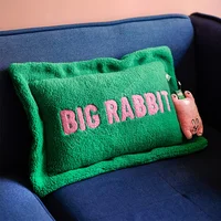 Creative Home Relieve Fatigue Big Rabbit Lumbar Pillow Pillow Bedroom Living Room Cushion Pillow Gift Friends Home Decoration 1