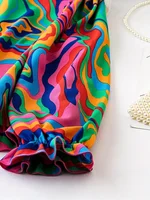Plus Size 1XL-5XL Women Fashion Round Neck Long Sleeve Print Blouse Shirts Ladies Casual   Boho Blouse Shirt Top - Image 3