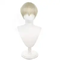 L-email wig Synthetic Hair Anime Wind Breaker Ren Kaji Cosplay Wig 30cm Short Hair Wigs Heat Resistant Wig 2
