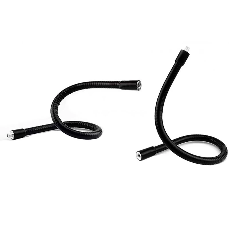 Camera Extension Rod 1/4" Threaded Extension Rod Flexible Metal Gooseneck Arm Camera Extension Hose Expand Photography Possibilities