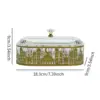 Snack Tray with Lid Candy Dish with Lid Food Plates Dried Fruit Container Eastern Candy Box for Wedding Candy Cookies Veggies 6