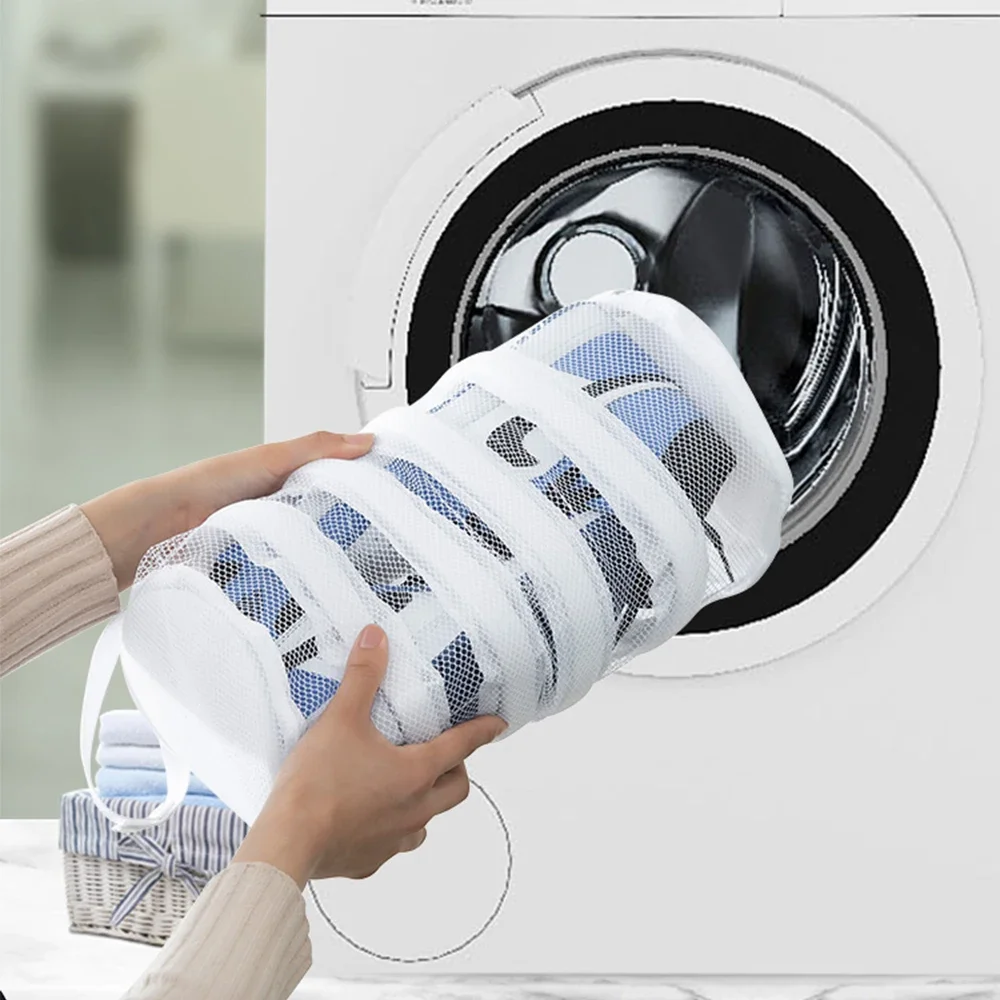 Washing Shoes Mesh Bag Washing Machine Special Laundry Shoe Protector Anti-deformation Drying Bag Travel Shoe Storage Bags 3