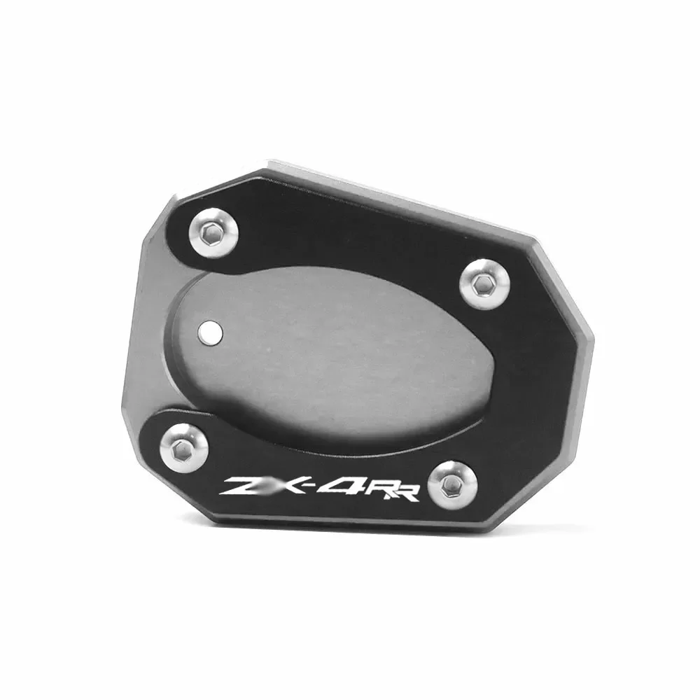 For ZX-4R ZX-4RR Motorcycles Kickstand Side Stand Enlarge Extension Pad ZX 4R ZX4RR Accessories_voghion.com