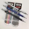 High-quality Mechanical Pencil Switchable Drawing Without Sharpening 2.0mm Pencil Lead Color Kawaii Study Test Supplies 4