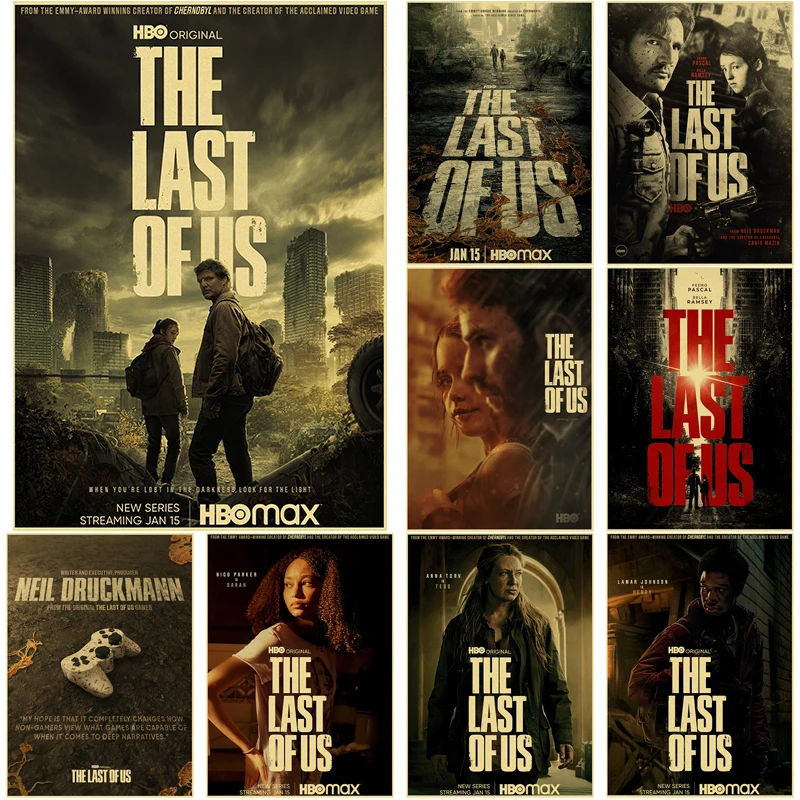 The Last of Us Video Game Poster Collection Print Home Room Decor