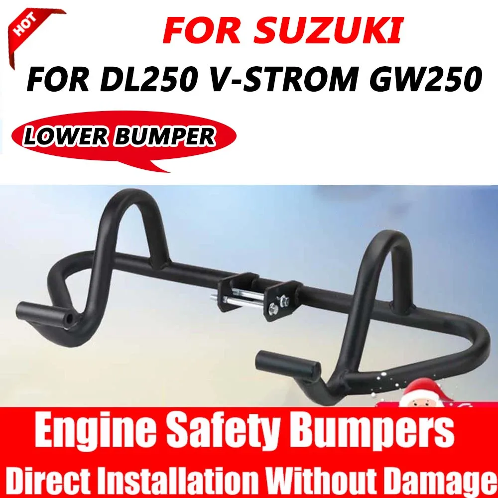 

For Suzuki DL250 V-Strom 250 VStrom DL 250 GW250 Motorcycle Engine Front Guards Highway Crash Bars Safety Bumpers Side Protector