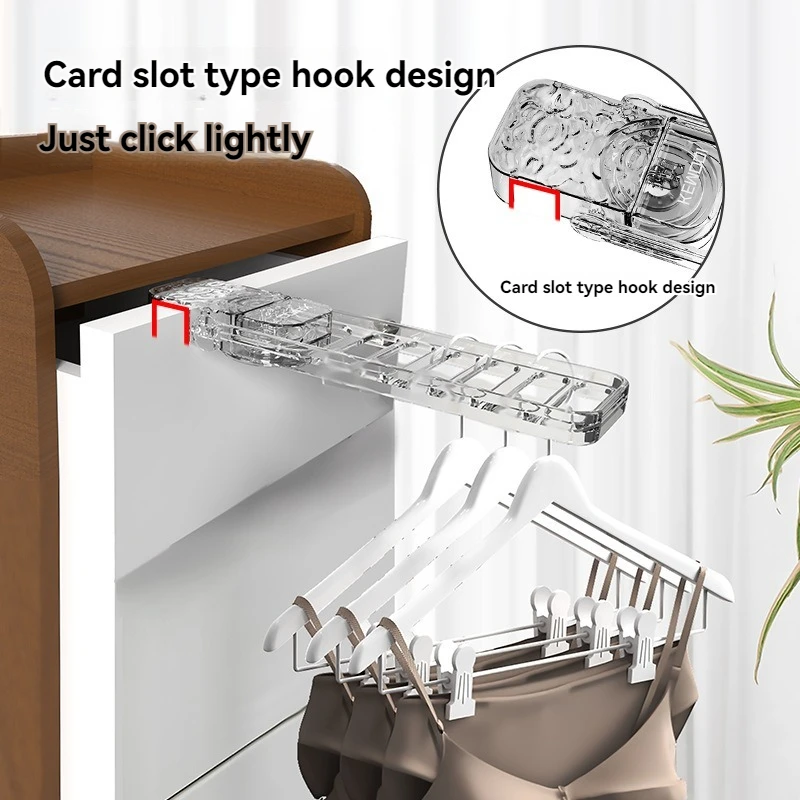 Wall Mounted Foldable Drying Rackwith suction Clothes Loop Hanger Rack Windproof clothes Dryer Invisible Wall Hanging Organizers 2