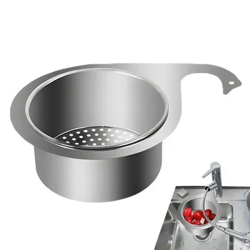 1 pcs Stainless Steel Swan Sink Filter Basket 1
