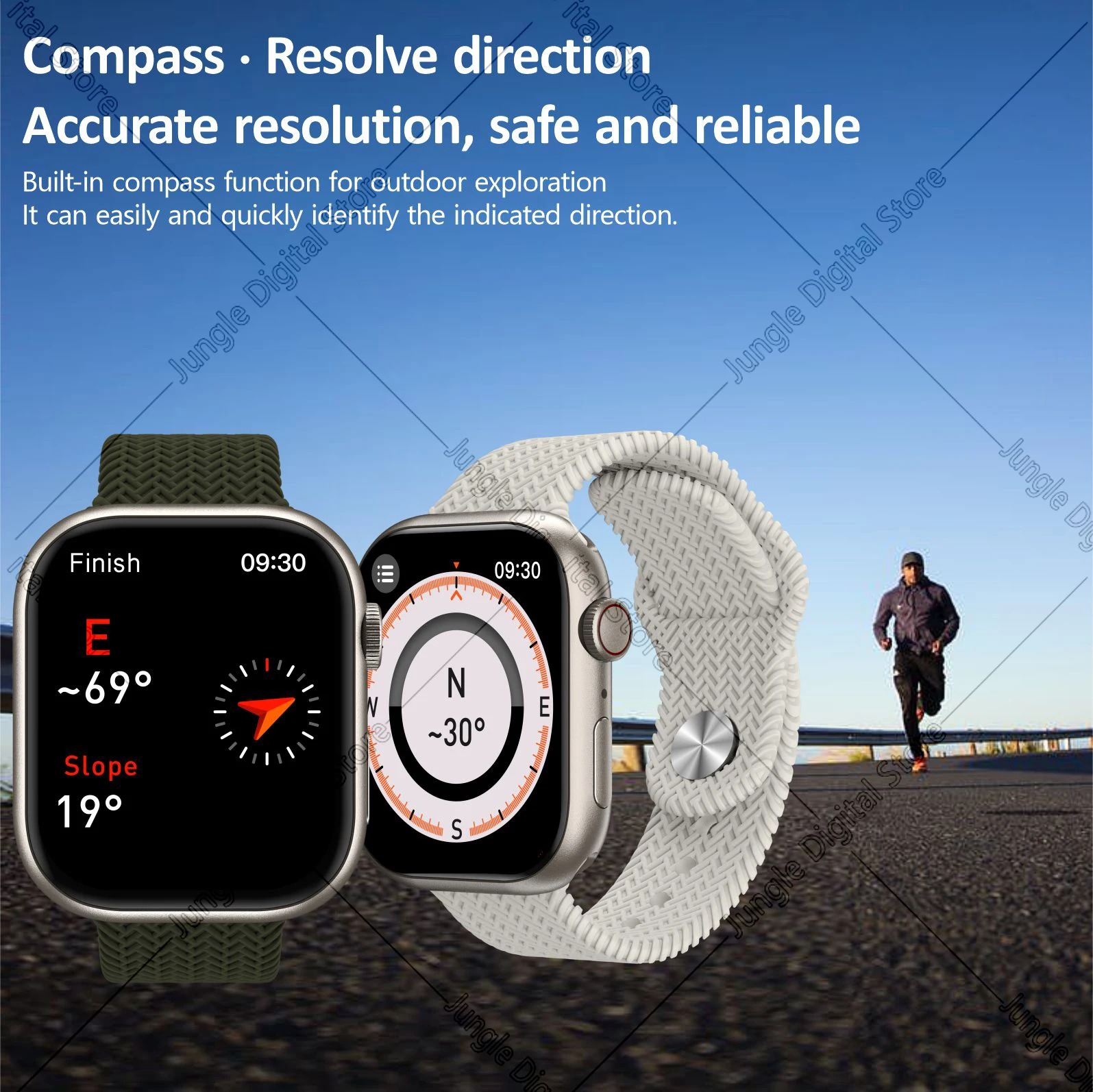 Hk9 Pro 2nd Generation Amoled Smart Watch description image 2