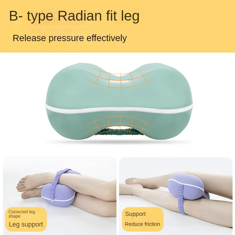 BST Orthopedic Leg Pillow Memory Foam Ergonomic Knee Pillow For