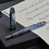 Asvine V126 Vacuum Filling Fountain Pen Matte Black Titanium EF/F/M Nib Acrylic Writing Christmas Gift Pen for Office Luxury 3