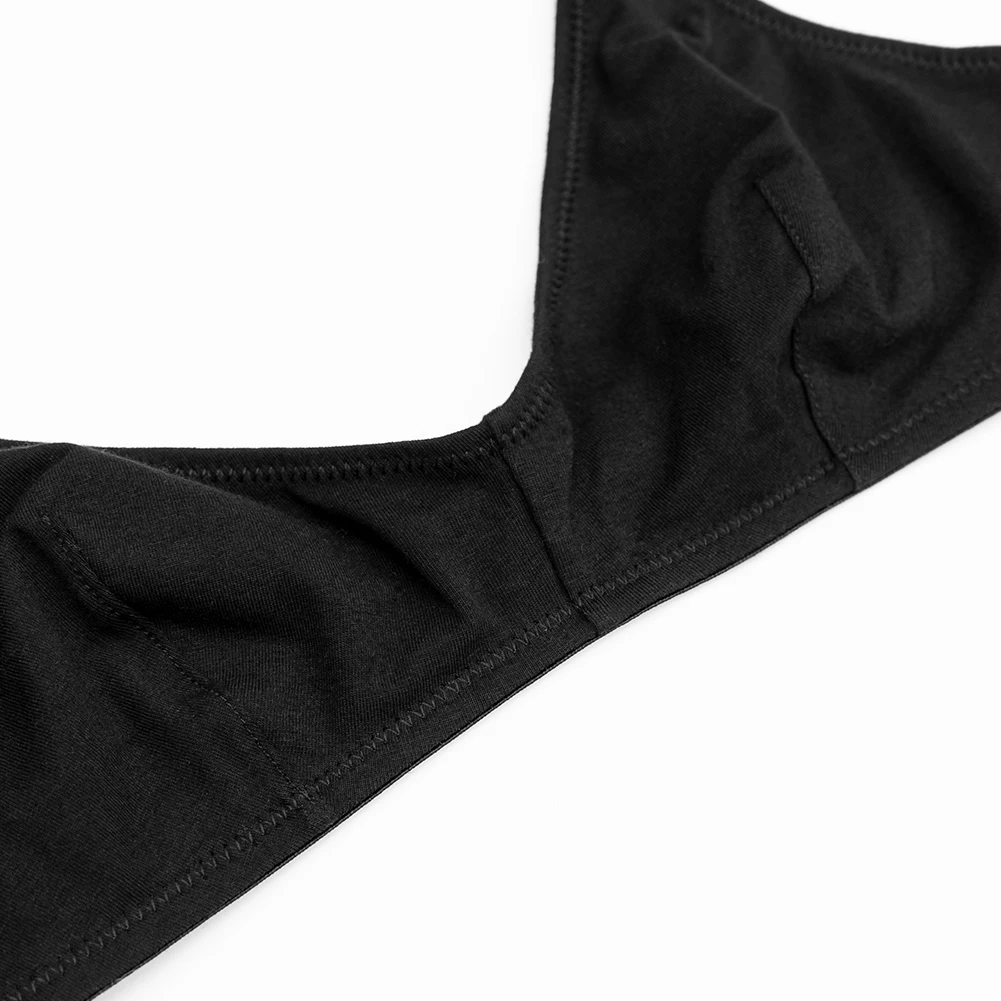 Ultra Thin Wire-Free Bra - Breathable Comfortable Underwear 2PCS Grey Beige Black