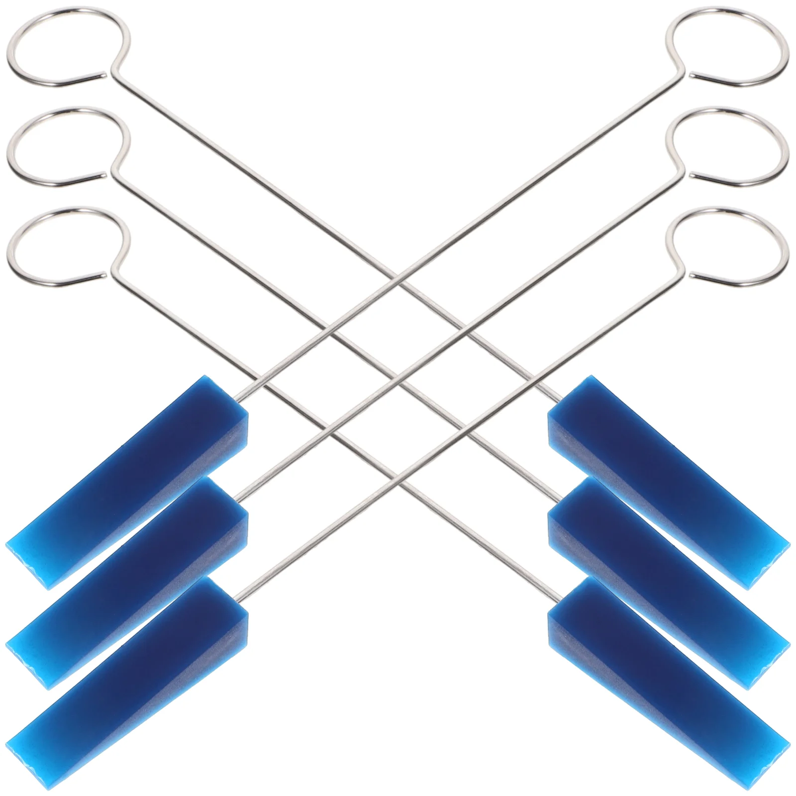 

10 Pcs Piano Tuning Tool Set Damper Blocks Handle Sticks Mute Fixing Tools Metal Accessories