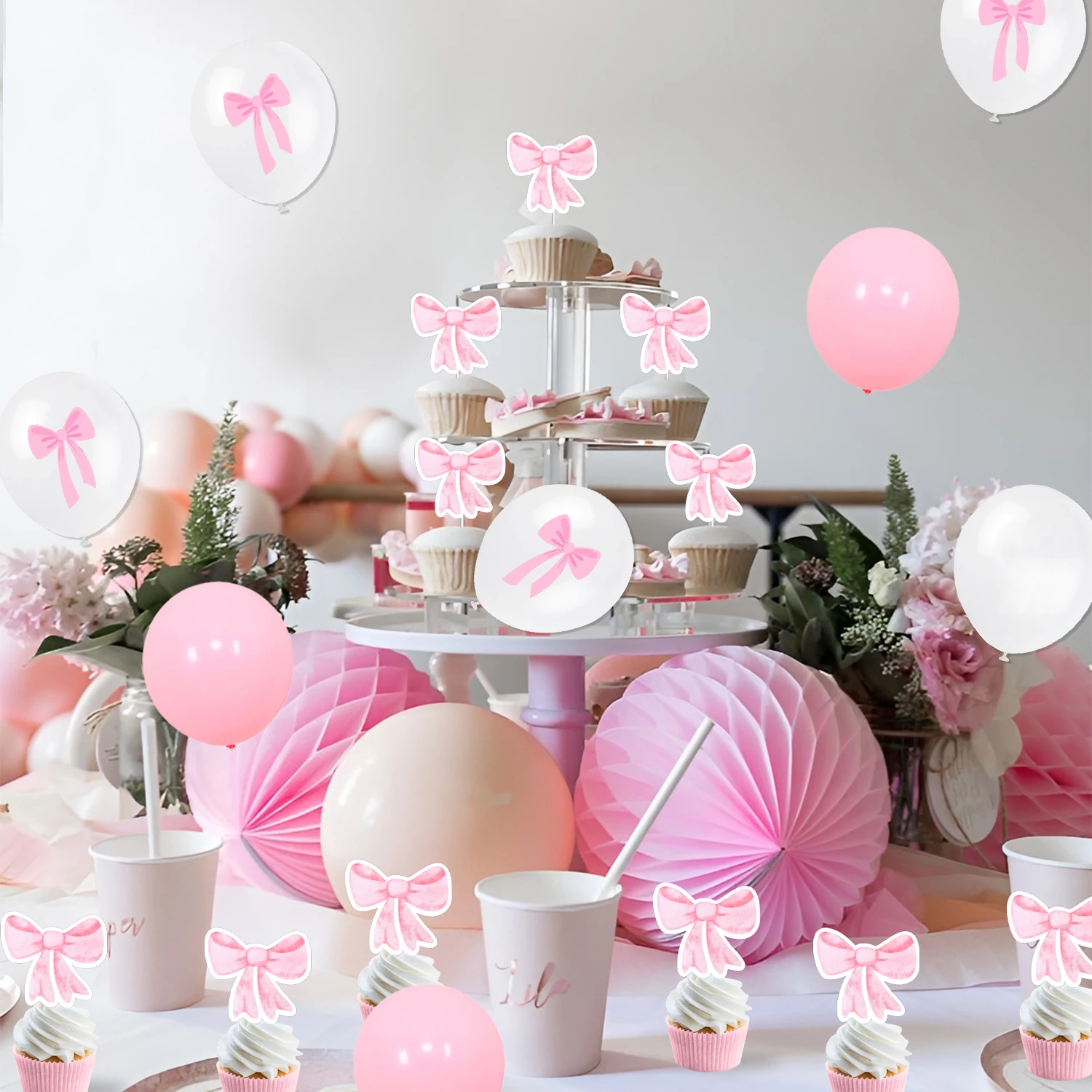 20 Pezzi Tovaglioli Di Carta Per Feste Di Compleanno Stampati In Foglia - Foto 5