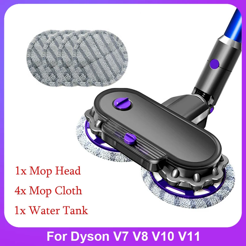 For Dyson V7 V8 V10 V11 Vacuum Cleaner Electric Cleaning Mop Head Parts