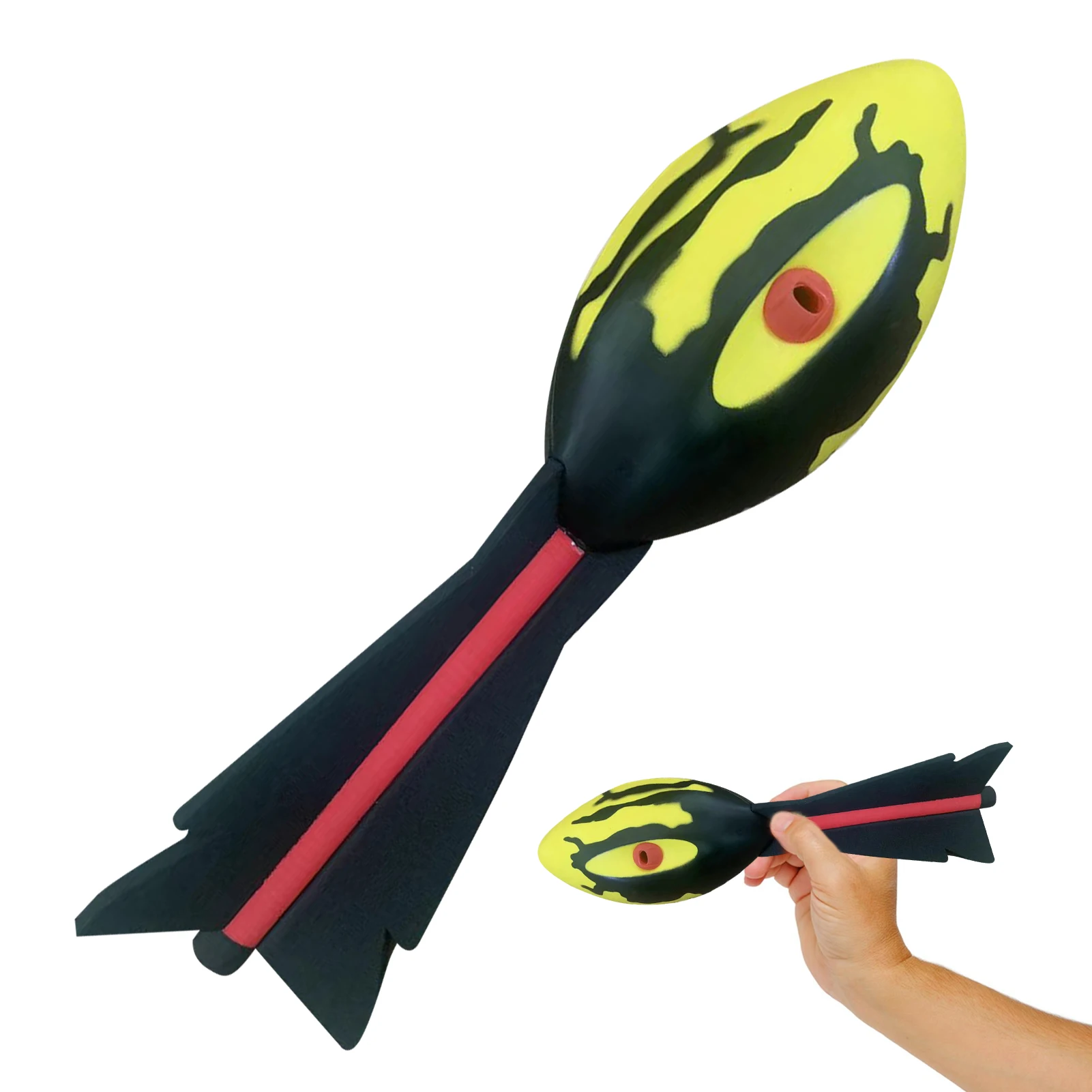 Vortex Howler Foam Football Funny Long-Distance Football Howling Foam Sports Toy Unique Vortex Aero Howler Toy Outdoor Sports