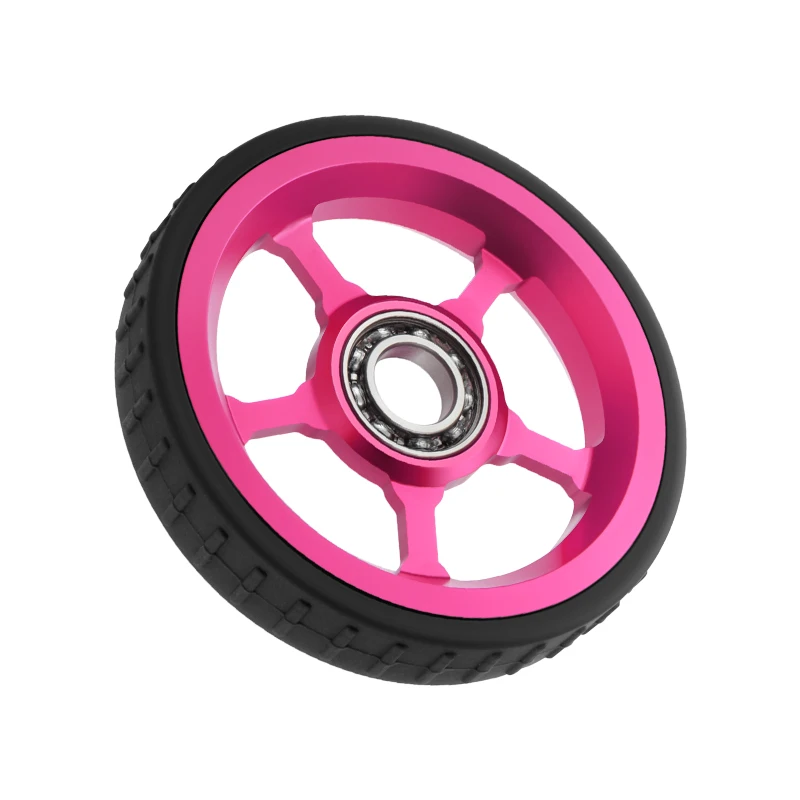 Bicycle Auxiliary Wheels Folding Bike Roller Wheels Compatible Brompton DAHON