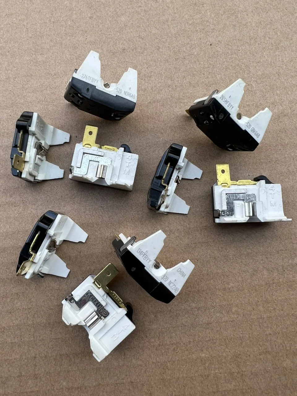 3pcs KLIXON Refrigerator compressor temperature switch 4TM