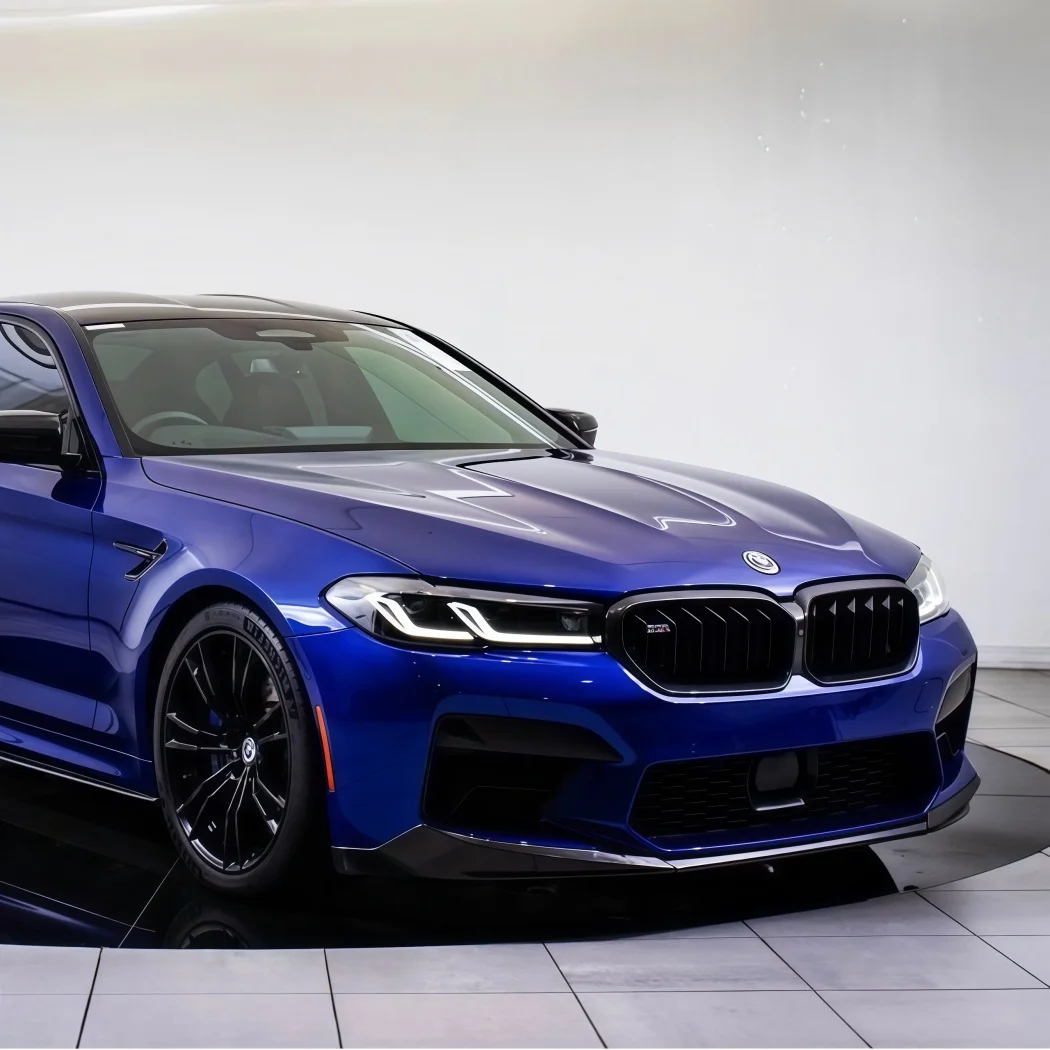 BMW 5 시리즈 M5 F90 LCI 2021-2024용 자동차 프론트 범퍼 립 디퓨저 스포일러 스플리터 바디 키트, 로워 립 카나드 립 프로텍터