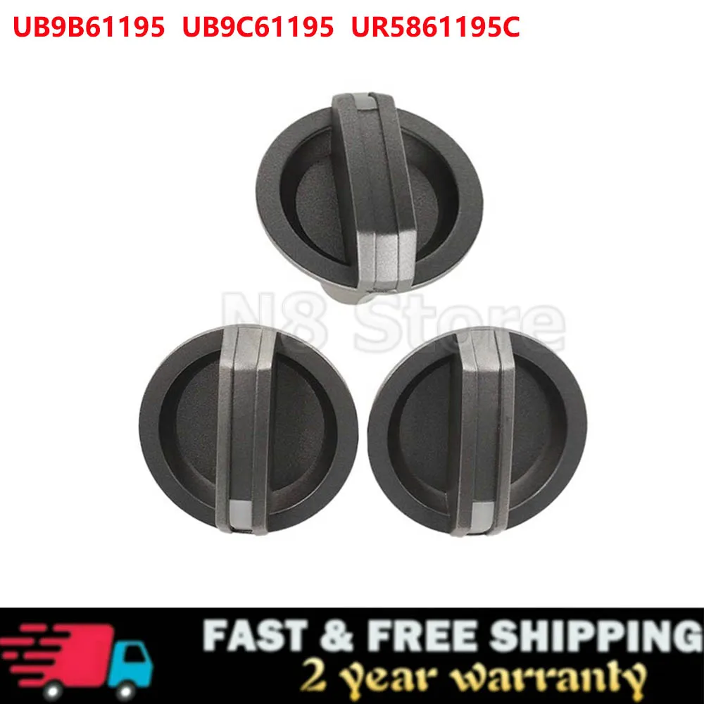 A/C Heater Fan Control Knobs Speed Temp Vent Knob For Ford Ranger PK