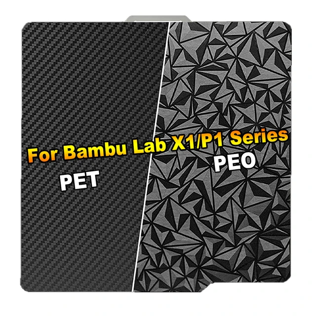 Piastra Costruzione PEO+PET Per Bambulab - 257x257mm, Alta Adesione, Doppia Faccia - Foto 7