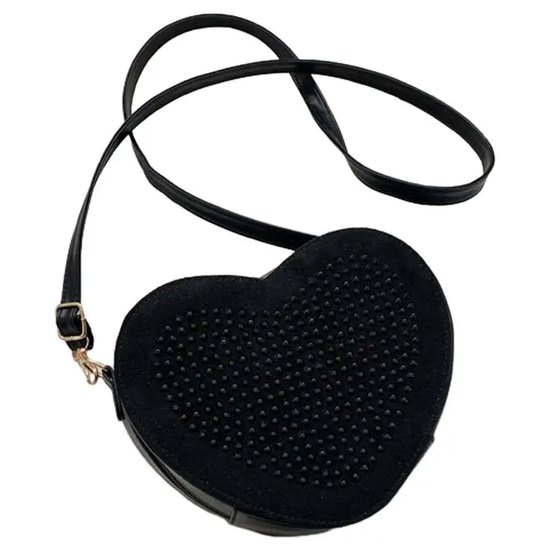

Сумка кросс-боди, яркий кошелек, сумка через плечо в форме сердца, модная женская сумка через плечо