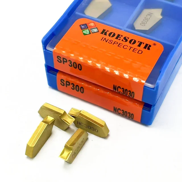 Lot De 10 Inserts En Carbure, MGMN300 NC3020, Outil De Tour De Lame En