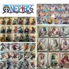 Anime One Piece Luffy Nami Zoro Robin Perona Vivi Hancock Yamato Rare Collectible Cards Children's Toys Christmas Birthday Gift 1