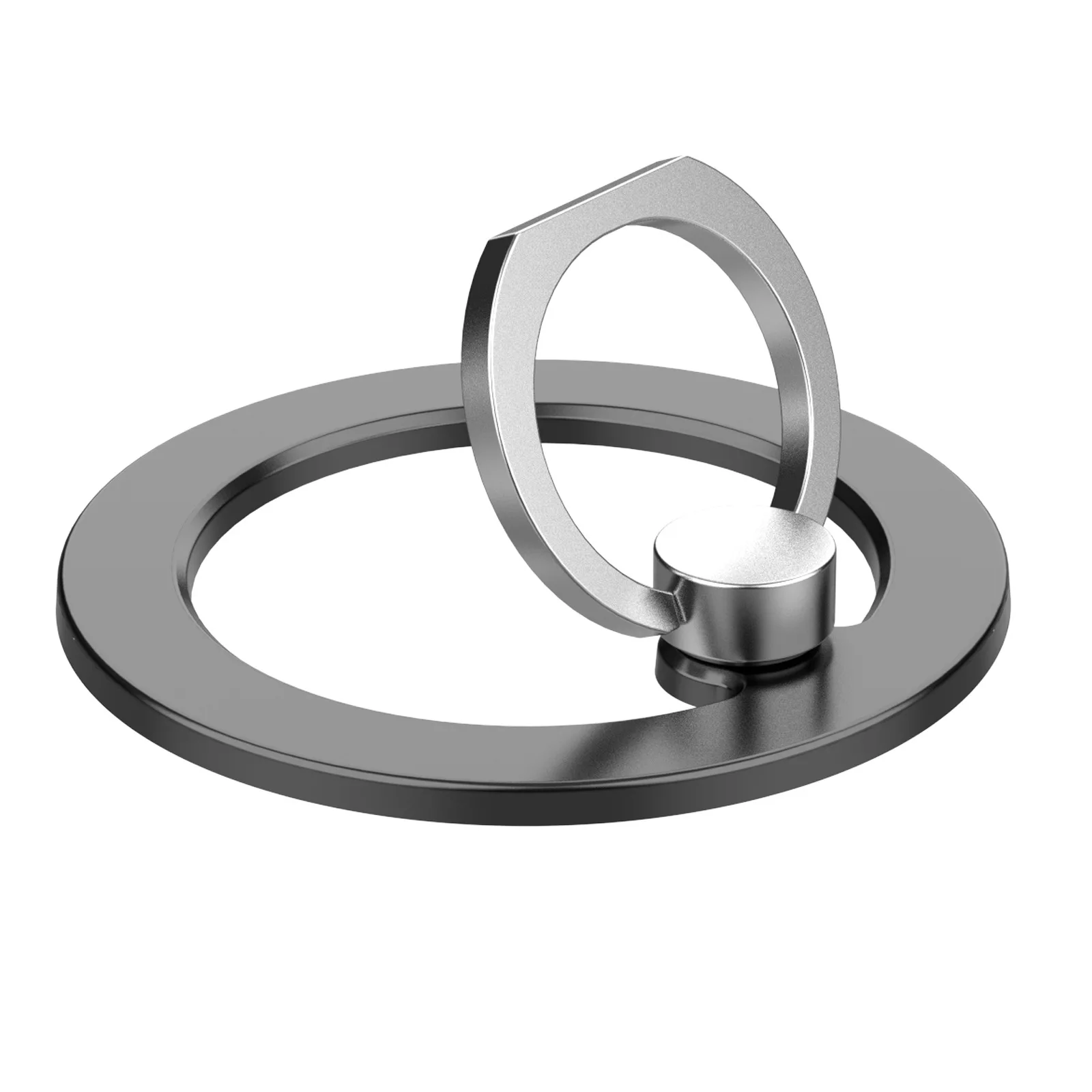 Universal Magnetic Ring Phone Stand - Ultra-Light, Foldable, 360-Degree Rotatable, Portable Alloy Design