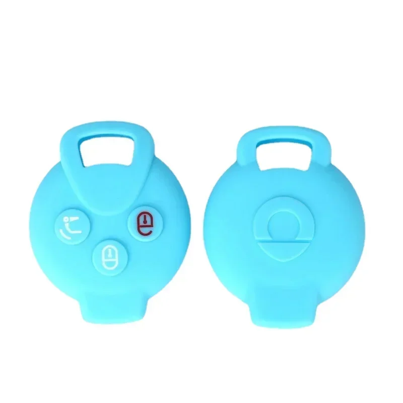Silicone Car Key Case Remote Cover For Mercedes Benz Smart 451