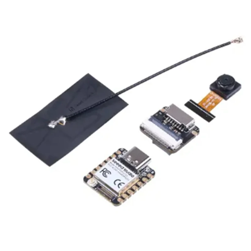 

ESP32-S3 2.4G Wifi BLE Mesh 5.0 8MB OV2640 Camera Module Development Board Development Board Kit Black