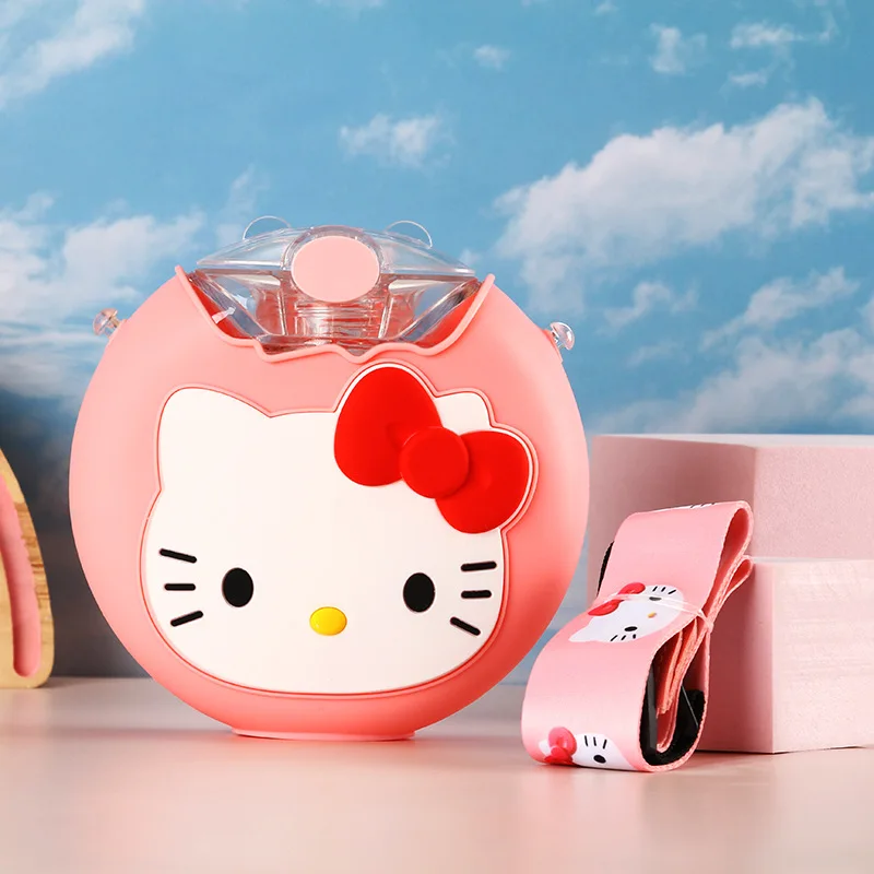 

Оригинальный чайник Kuromi My Melody Cinnamoroll, детская чашка для студентов из мультфильма с соломинкой, милая бутылка, чашка для воды