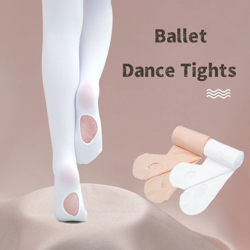 Girls Student Ballet Tights High Elasticity Dance Pantyhose Hole Seamless Spring Autumn Women Infant Baby Kids Stockings kids pantyhose ballet tights toddler tights