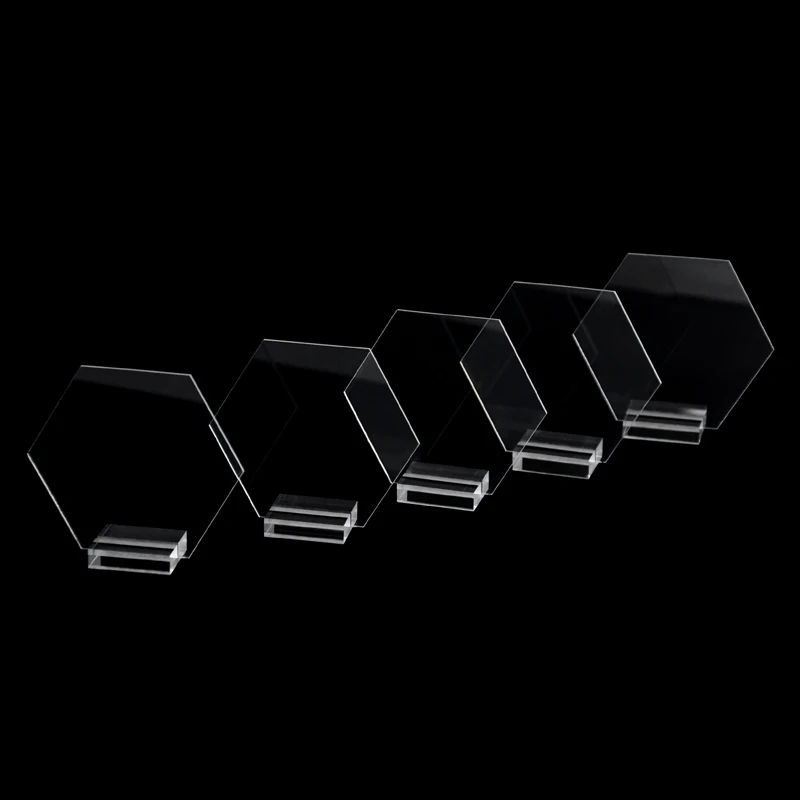 Acrylic Stands Place Card Holders Table Number Stands Card Display 10Pcs For Table Wedding Photos Office Home Decoration Tools place card holders acrylic sign holders