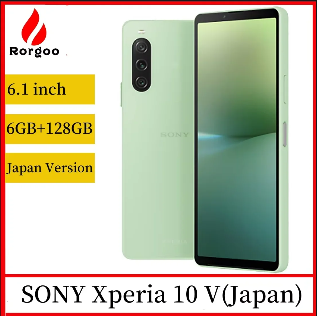 Sony Xperia 10 V 5G Japanese Version Mobile phone 6GB 128GB ROM