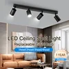 GU10 Spot Led Track Light Fixture 110V 220V Ceiling Spot Lighting for Home Decor Kitchen Bedroom Spotlight led Ceiling Light 1