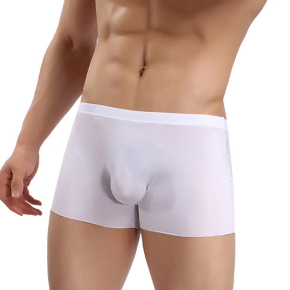 

Boxers Briefs Mens Shorts Ultra-thin Sheer Underpant Underwear Accessories Breathable Comfortable 2022 Fashion