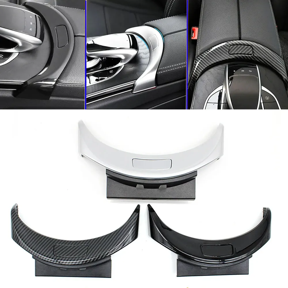 Console Armrest Cover Switch Button Central Storage Box Switch For Mercedes Benz C W205 GLC Class W253 2056803407 2056803307 car center console cover car console storage box