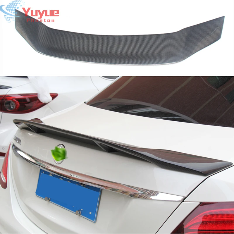 

Mercedes W213 Carbon fiber sppoiler Replacement New style spoiler Trunk Tail wing for E Class W213
