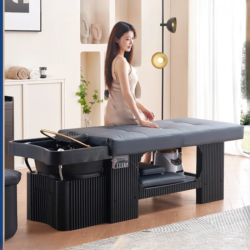 

Кровать для лечения головы с фумигацией, Парикмахерская, специальный парикмахерский салон и салон красоты, массажная кровать для снятия ушей