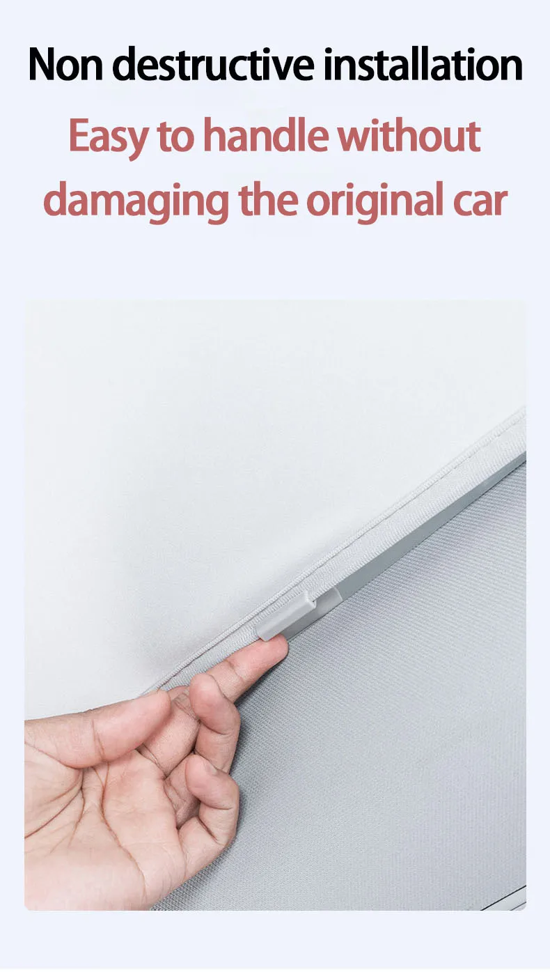 For Tesla New Model Y Juniper & Model 3 Highland 2019-2025 Sunroof Ice Cloth Buc