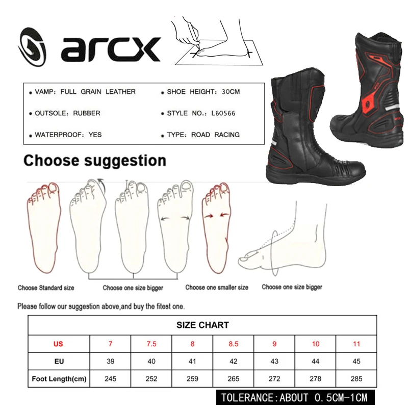 Motorcycle Reflection waterproof Boots Protector Gear Motorbike Bike wear Reflective Boots Leather Motocross Racing Shoes