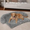 Fluffy Dog Bed Mat Dog Cat Sofa Winter Warm Pet Blanket Sleeping Bed for Dog Portable Dog House Washable Pet Kennel Puppy Pad 1