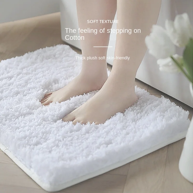 Bathroom Mats Bathroom Absorbent Floor Mat Household Entry Door Doorway Non-Slip Mat Toilet