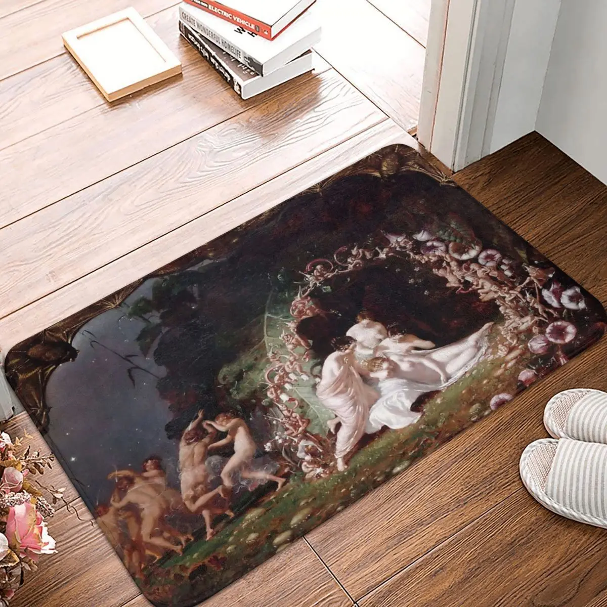 Richard Dadd - Titania Tappeto Per Dormire Tappeto Carper Check Tappeto