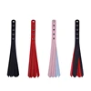 1PC PU Leather Paddle Slapper Whip For Horse Training Enhance Pain Equestrian Training Horse Whip Equestrian Riding Crops 1