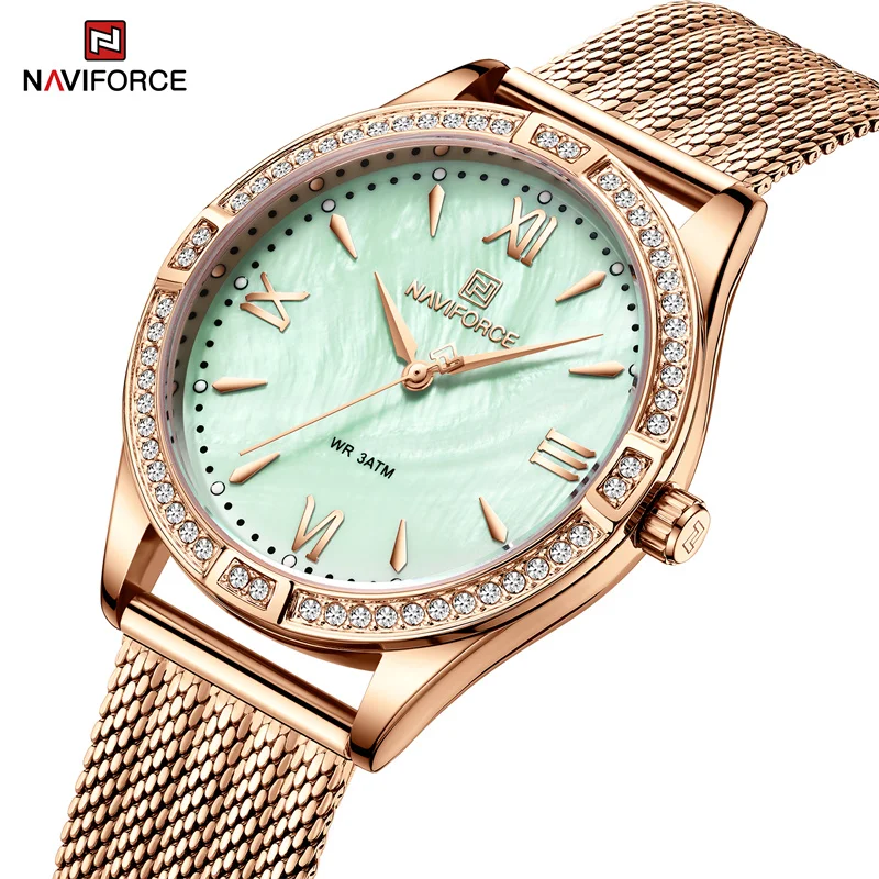 Luxury Ladies Watches Stainless Steel Quartz FeMenWrist Watch Waterproof Women Watches s Clock_voghion.com