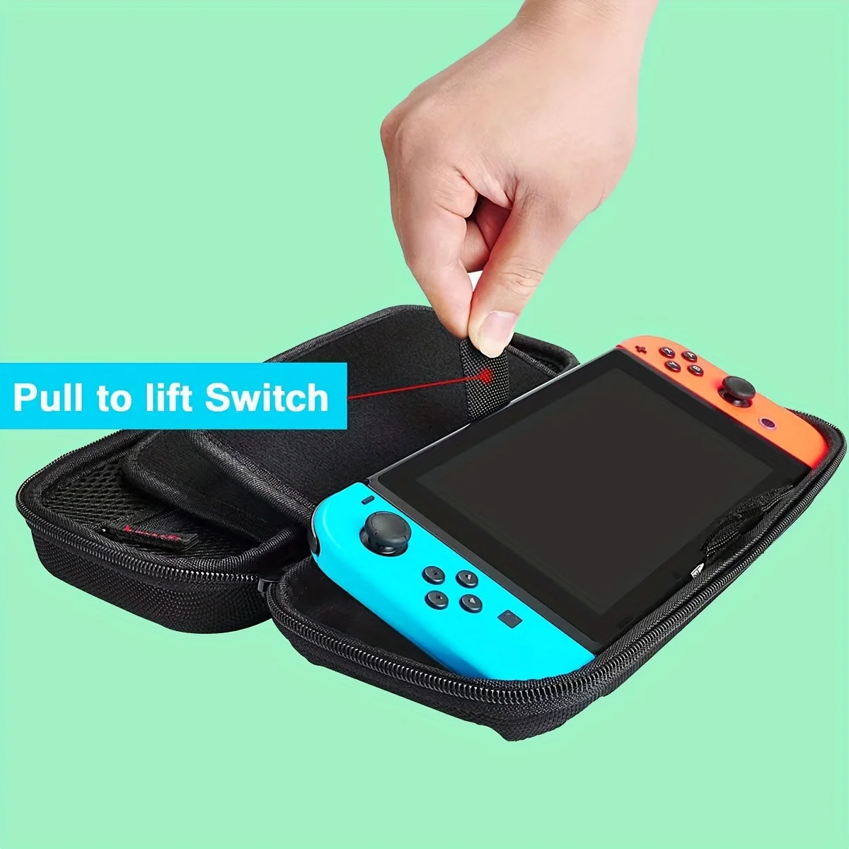 Bag for Nintendo Switch Portable Waterproof Hard Protective Storage Bag for Nintendo Switch Console Game Accessories