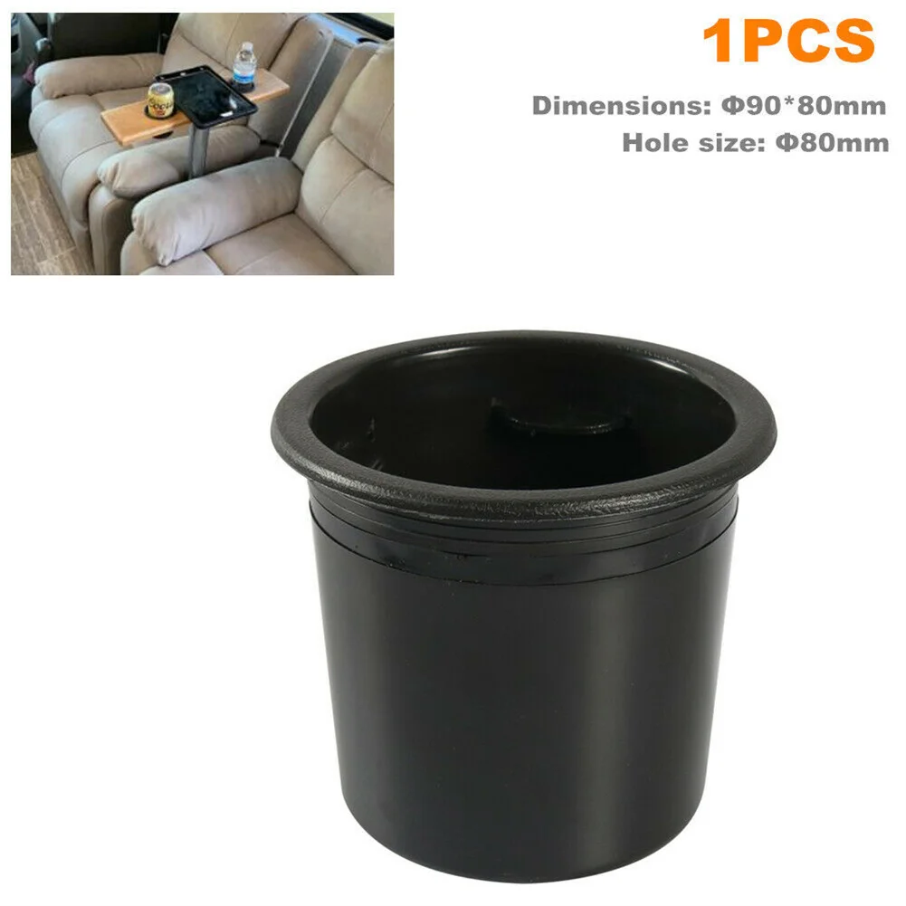 

1x Recessed Drop In Plastic Cup Drink Can Holder For Boat Car Marine RV Table 90x80mm Used To Put Water Cup Drinks Bottle