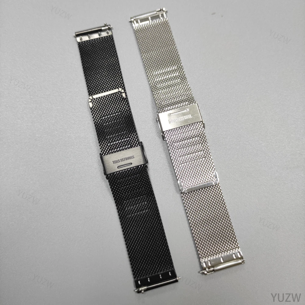 Premium Metal Milanese Smartwatch Band – 20mm/22mm Strap